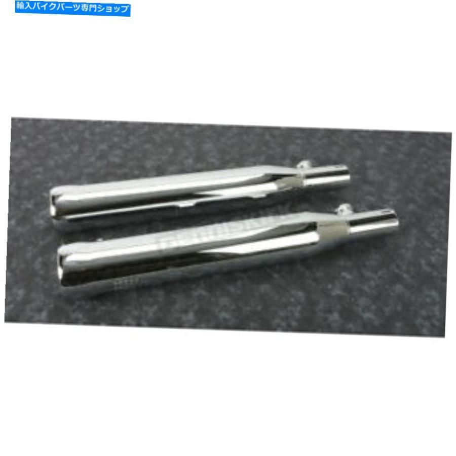 クロームパーツ COBRA Chrome隣接嫌い憎しみのマフラー - 6085（CAへの船なし） Cobra Chrome Neighbor Haters 3 in Mufflers - 6085 (no ship to CA)