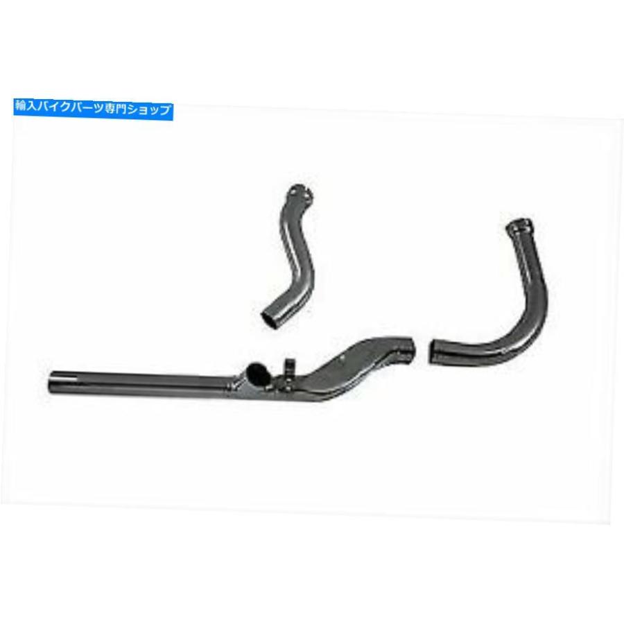 クロームパーツ V-Twinによるハーレーダビッドソンのための1クロム排気ヘッダーへの2 2 into 1 Chrome Exhaust Header for Harley Davidson by V-Twin