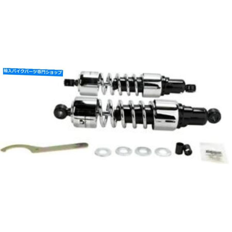 クロームパーツ プログレッシブMPN：412-4223C 412シリーズヘビーデューティショック13.5 \"クロム Progressive MPN: 412-4223C 412 Series Heavy-Duty