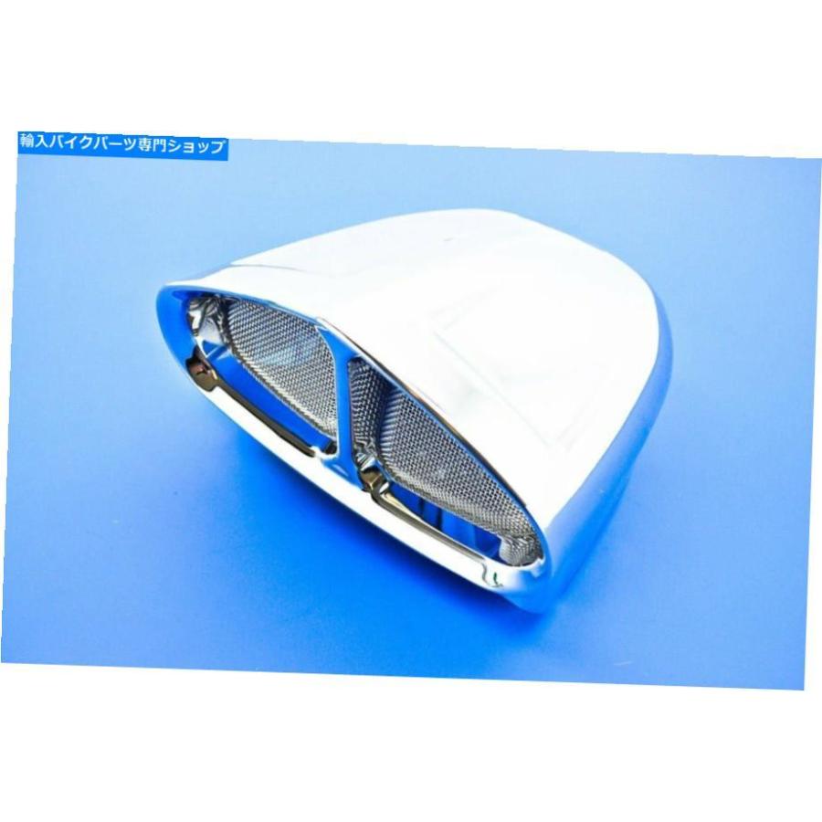 クロームパーツ 09-15 YAMAHA XVS950 Vスター950コブラクロームPOWRFLO吸入口06-0225 09-15 Yamaha XVS950 V Star 950 Cobra Chrome Powrflo Air Inta