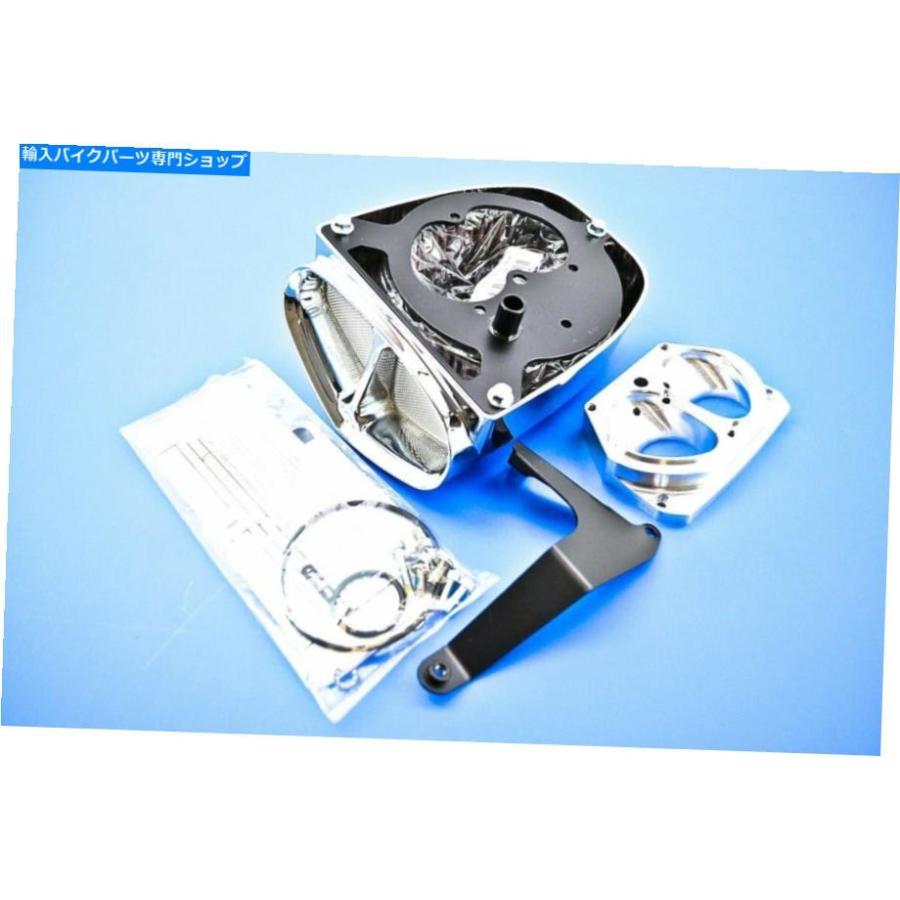 クロームパーツ 09-15 YAMAHA XVS950 Vスター950コブラクロームPOWRFLO吸入口06-0225 09-15 Yamaha XVS950 V Star 950 Cobra Chrome Powrflo Air Inta_1