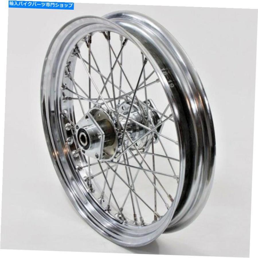 クロームパーツ リア・セイール・ウーザー16インチx 3 \"40スポイクロードFXR FXR FXRS FXST FXDG XL FLST Y7合撃 - オリジナルのタイトルを表示 リアの画像