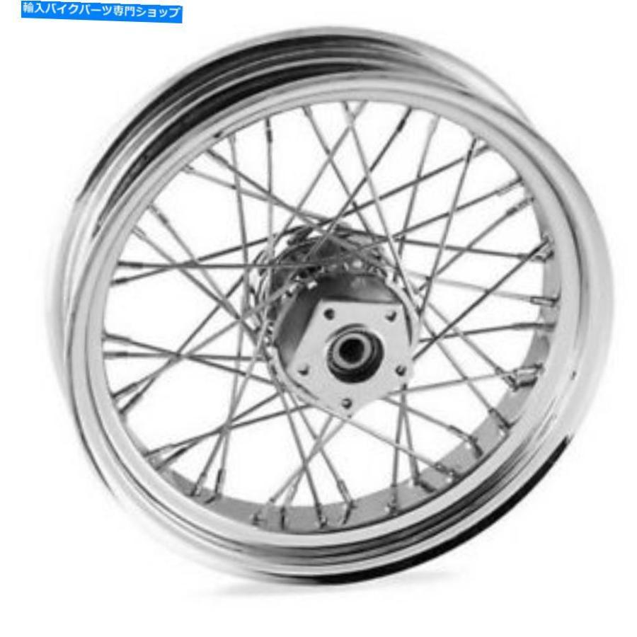 クロームパーツ DNA 18 x 3.5インチ40スポーククロムフロントホイール