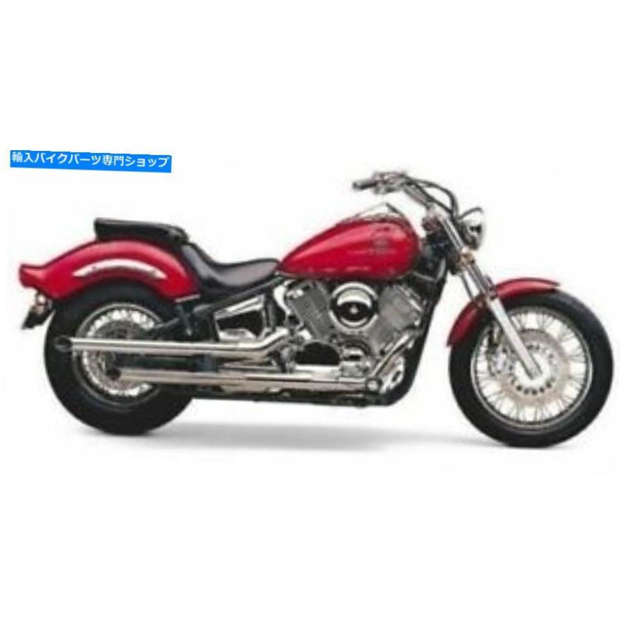 クローム部分品 COBRA排気ガスクロームBoulevard 2スリップオンヤマハV-STAR 1100 - 2267 08-7677 Cobra Exhaust Chrome Boulevard 2 Slip-ons Yamaha V-S 車、バイク、自転車-その他フレーム関連用品-バイク