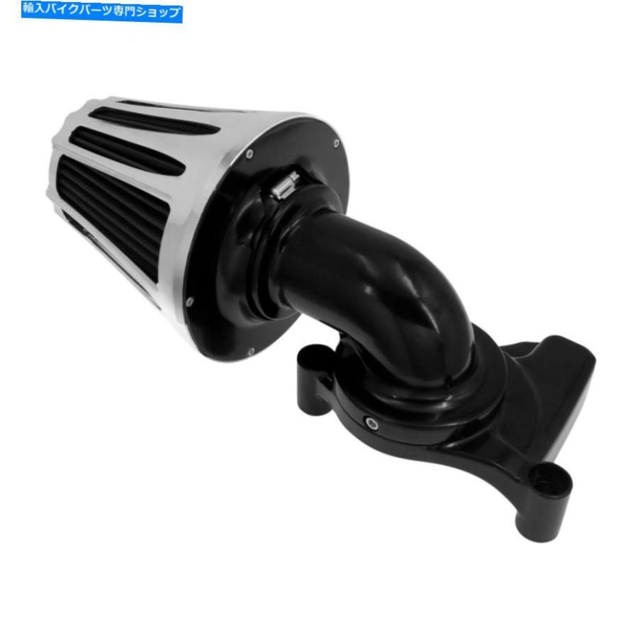 クロームパーツ Chromeカット逆エアクリーナーフィルターフィットM8 Touring Sofatil 2018-21 Chrome Cut Inverted Air Cleaner Filter Fit For Harleの画像