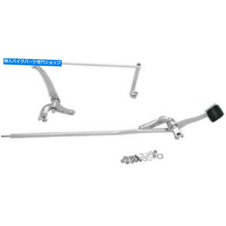 クロームパーツ DSフォワードコントロールW / Oフットペッグクロムハーレーダビッドソンダイナ＃143400 DS Forward Controls w/o Footpegs Chrome Har
