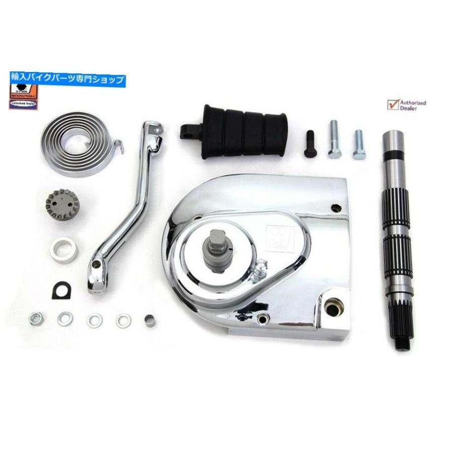 クロームパーツ キックスターター変換キットXL 1991-2003 Sportster 1200cc EVO 5スピードの進化 Kick Starter Conversion Kit XL 1991-2003 Sportste