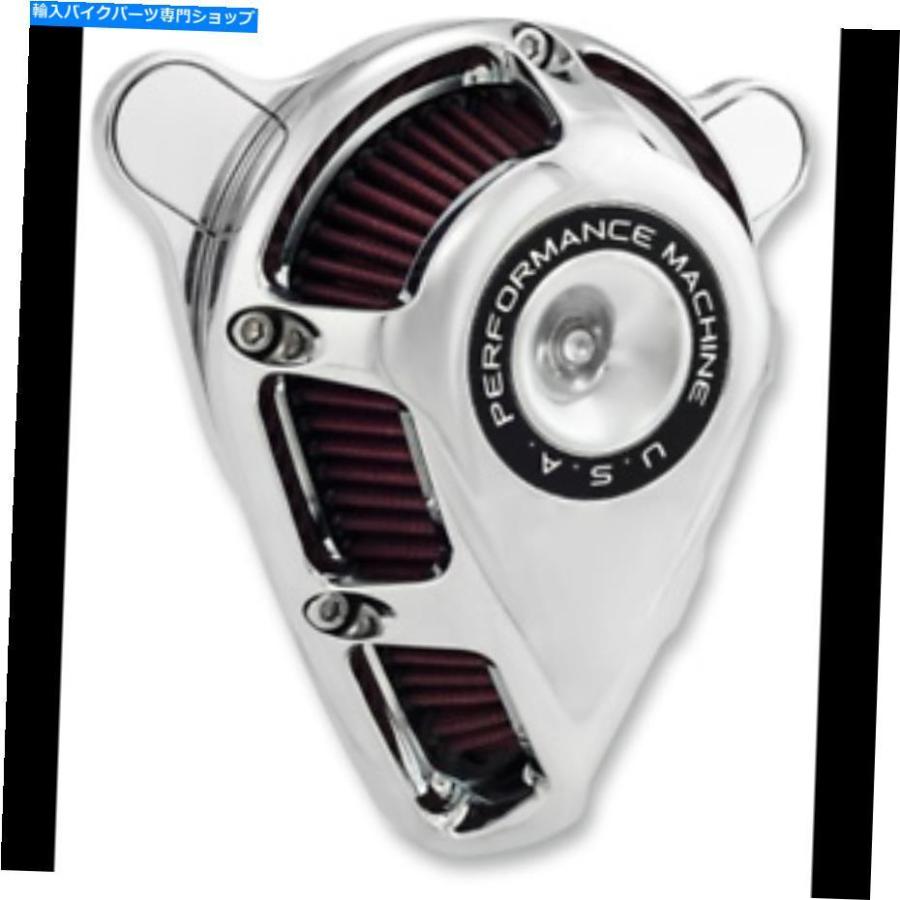 クロームパーツ パフォーマンス機械 - 0206-2134-CH - ジェットエアクリーナ、クロム Performance Machine - 0206-2134-CH - Jet Air Cleaner, Chrome