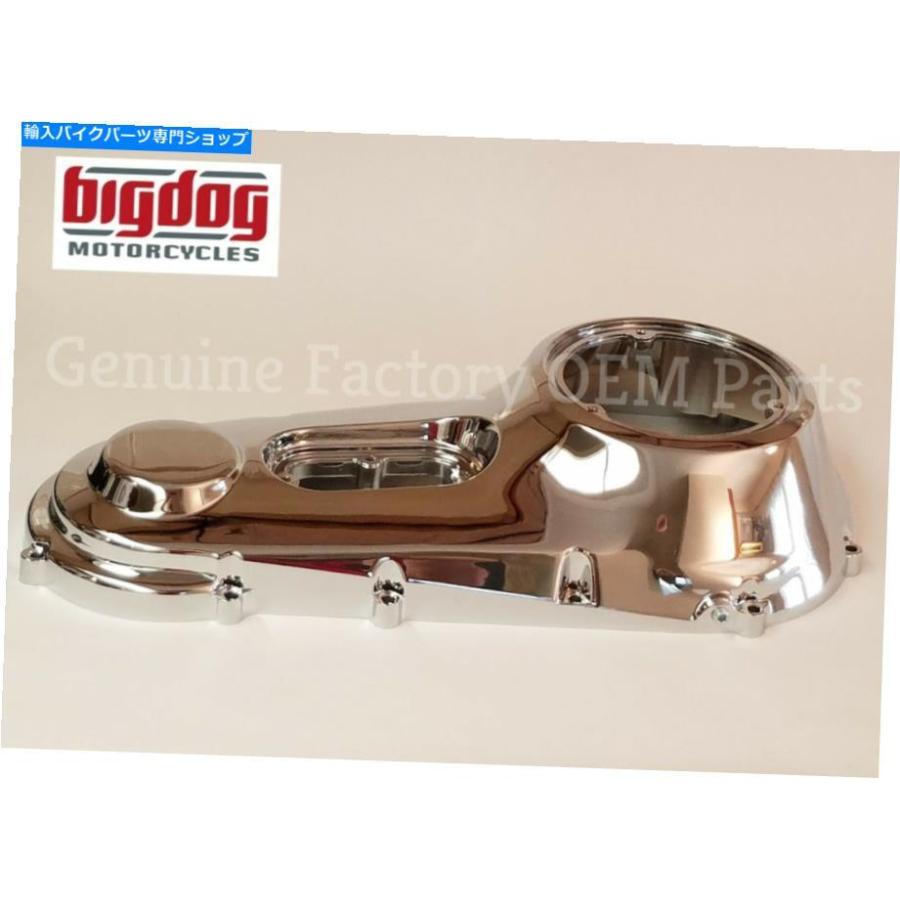 クロームパーツ ビッグドッグオートバイOEMクロームプライマリカバー1999-2004（SOFTAILS＆HARDTAILS） Big Dog Motorcycles OEM Chrome Primary Cove