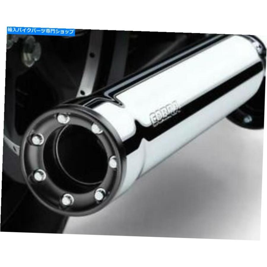 クロームパーツ コブラスリップオンRPTマフラー3 \"クロム＃6080ハーレーダビッドソンスポーツスター Cobra Slip-On RPT Mufflers 3\" Chrome #6080 Har