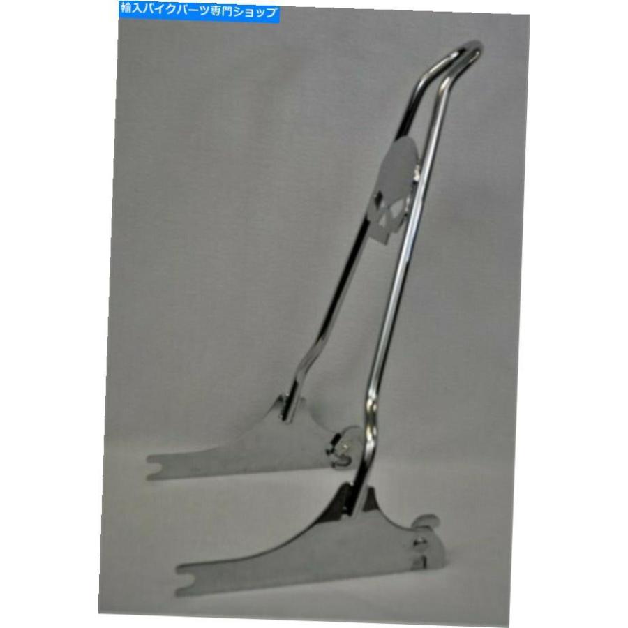 クロームパーツ Chrome 2006-2017 DYNAクイックリリーススカルシシーバー-18 \" CHROME 2006-2017 Dyna Quick Release Skull Sissy Bar -18\"""