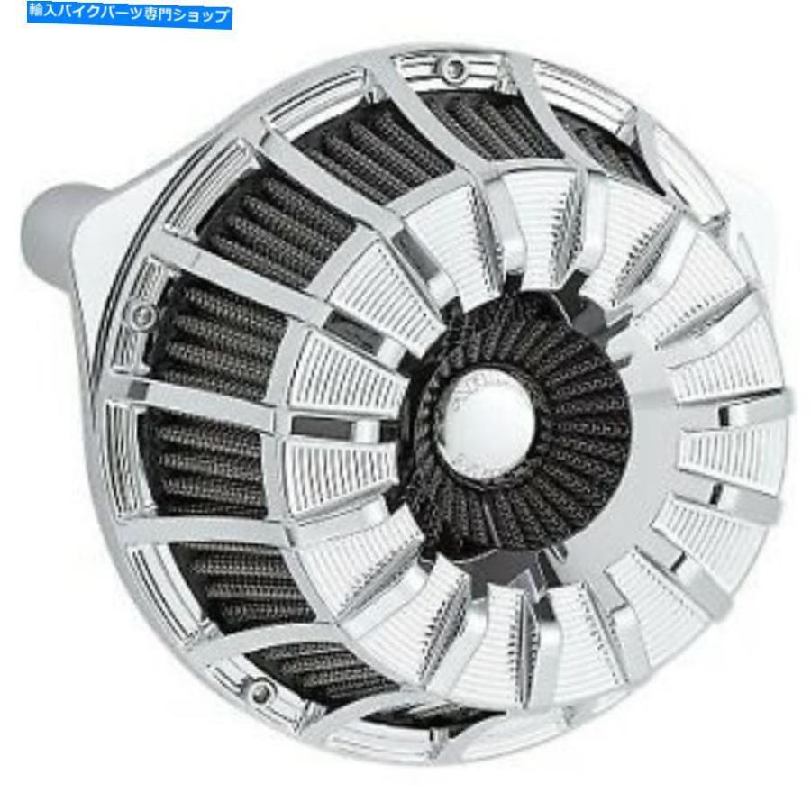 クロームパーツ Arlen Ness 18-992 Chrome 15スポーク逆シリーズエアクリーナキット Arlen Ness 18-992 Chrome 15-Spoke Inverted Series Air Cleaner