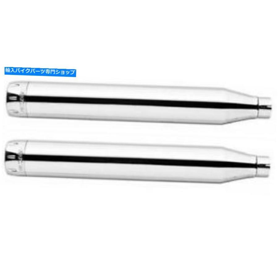 クロームパーツ フリーダム性能シグネチャシリーズスリップオンマフラークロム＃HD00386 Freedom Performance Signature Series Slip-On Mufflers Chr