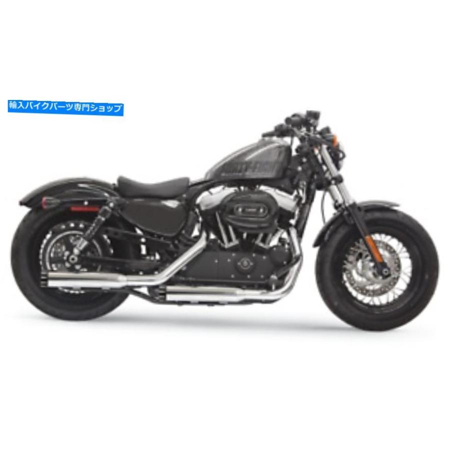 クロームパーツ Bassani Chrome Firepowerは14-19ハーリースポーツスターXLのための排気マフラーに滑ります Bassani Chrome Firepower Slip On Exhaus
