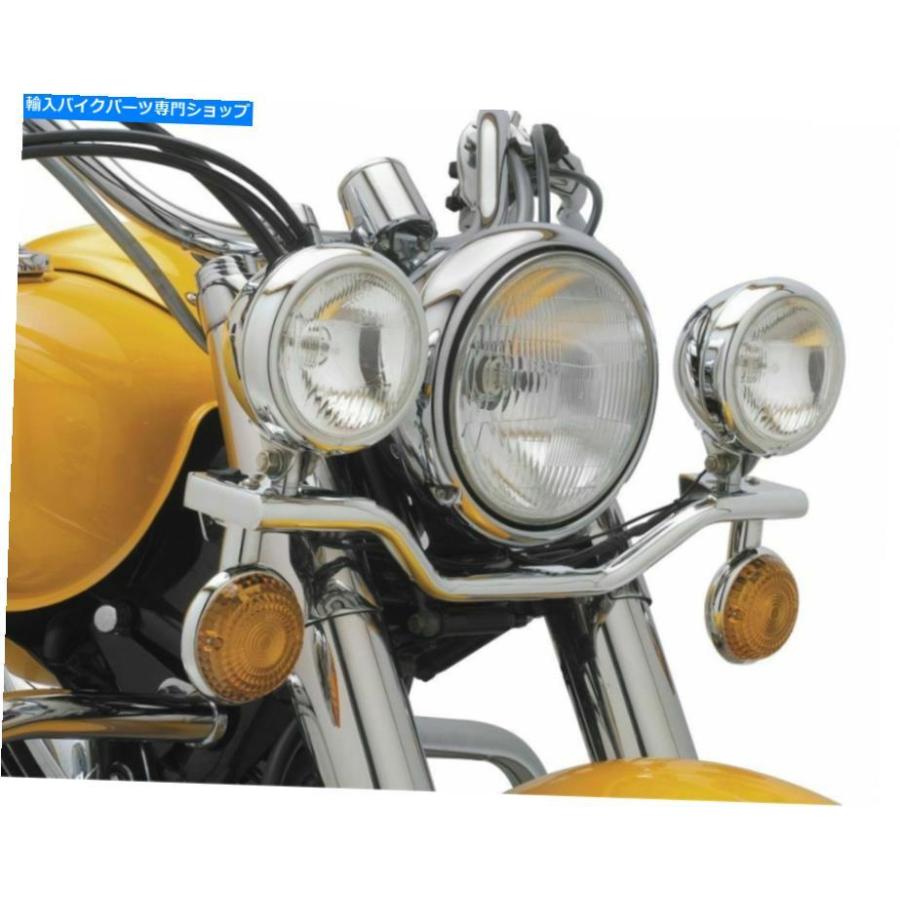 クロームパーツ ヤマハXVS1100のためのコブラライトバーV星クラシック1999-2009クロム Cobra Lightbar For Yamaha XVS1100 V-Star Classic 1999-2009