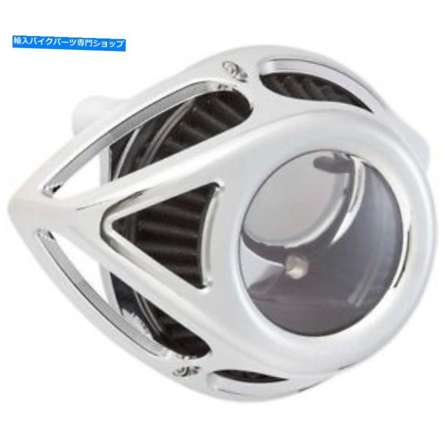 クロームパーツ Arlen Nessクリアティアエアクリーナーキットクロム＃18-989ハーレーダビッドソン Arlen Ness Clear Tear Air Cleaner Kit Chrome #18