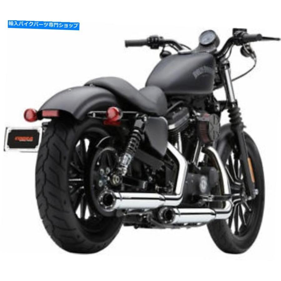 クロームパーツ Harley Davidson XL 14-17 6081用コブラレースプロChromeエキゾーストマフラー Cobra Race Pro Chrome Exhaust Mufflers For Harley D