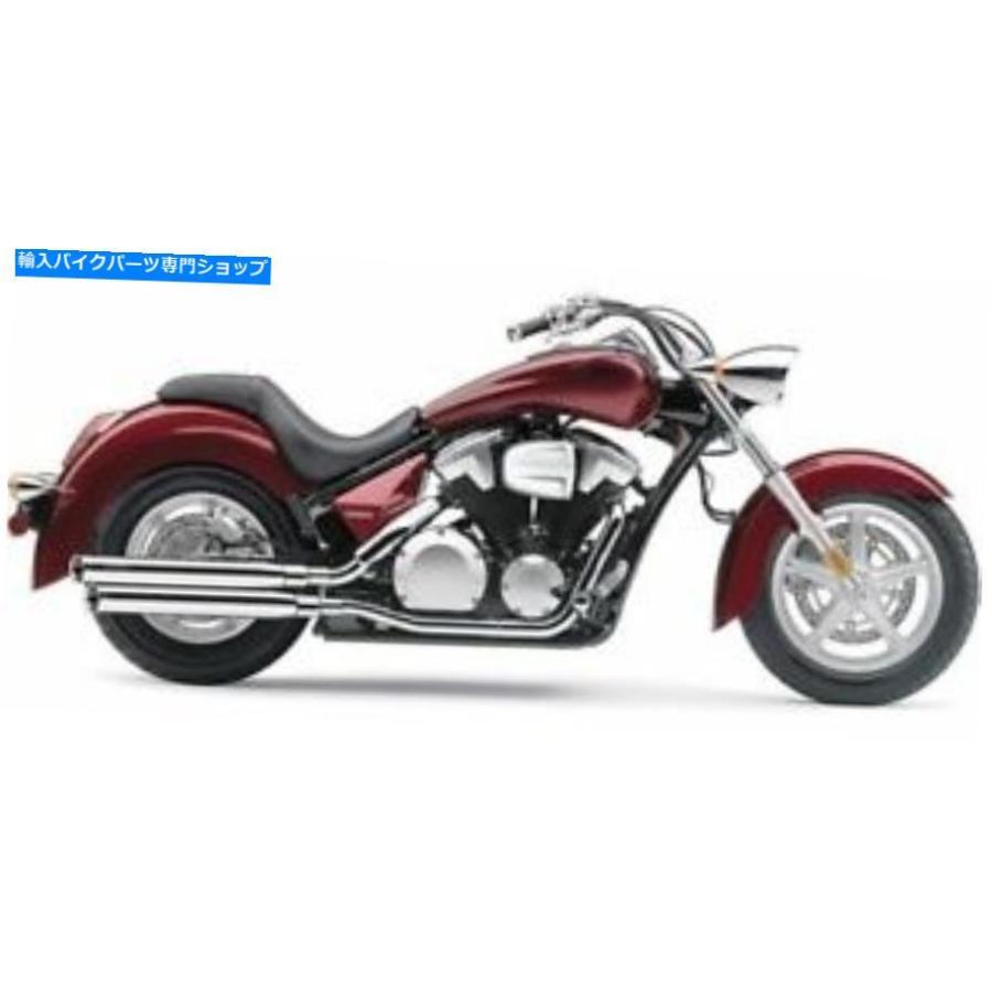 クロームパーツ COBRA 3 \"HONDA VTX用クロムエキゾーストマフラー1300 10-16 1133 Cobra 3\"" Chrome Exhaust Muffler For Honda VTX 1300 10-16 1133"