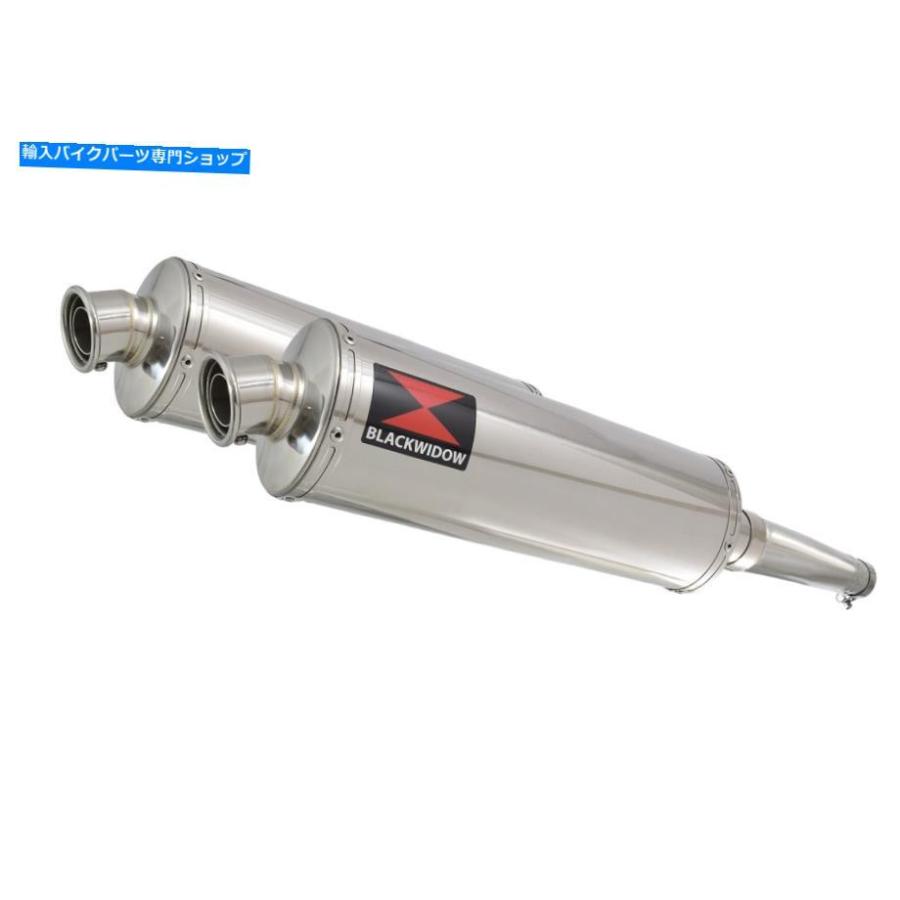 クロームパーツ ヤマハTDM 900 2-2排気サイレンサーキットオーバルステンレス鋼サイレンサー400SS Yamaha TDM 900 2-2 Exhaust Silencer Kit Oval Staの画像
