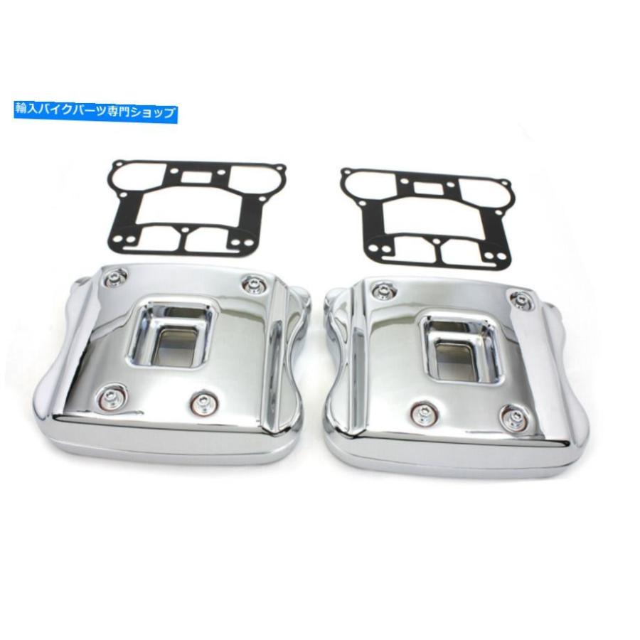 クロームパーツ ロッカーボックスカバーキットクロームはハーレー - ダビッドソンをフィットします Rocker Box Cover Kit Chrome fits Harley-Davidso