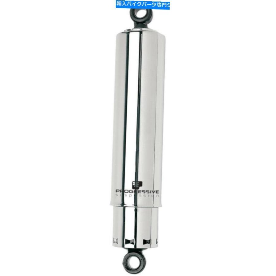 クロームパーツ プログレッシブ412シリーズ11 \"フルカバーデュアルショッククローム412-4043C Progressive 412 Series 11\"" Full Cover Dual Shocks Ch"