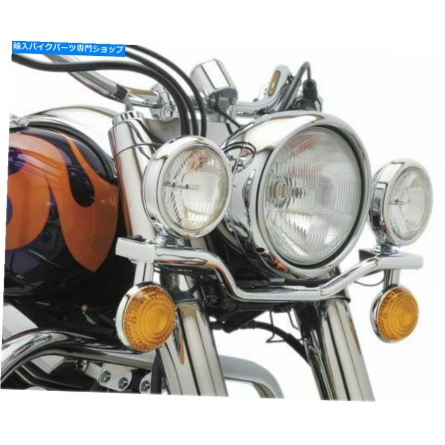 クロームパーツ ヤマハXV1700 Road Star 2004-2014 Chromeのためのコブラライトバー Cobra Lightbar For Yamaha XV1700 Road Star 2004-2014 Chrome