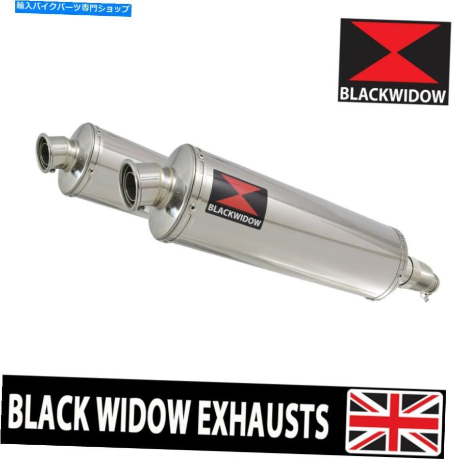 クロームパーツ ホンダCBR 1100 XXブラックバード4-2排気サイレンサー400mmオーバルステンレス400SS Honda CBR 1100 XX Blackbird 4-2 Exhaust Silenc