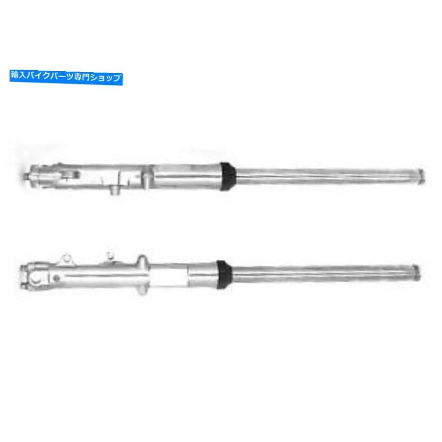クローム部分品 Harley Davidson Motorcの利益のクロムスライダーデュアルディスクと35粍フォークチューブアセンブリ 35粍 Fork Tube Assembly with C フレーム-車、バイク、自転車