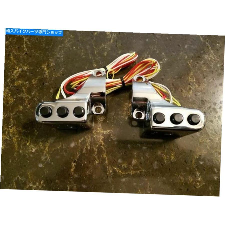 専用商品です クロームパーツ vitysハンドコントロールスイッチ左右のクロム3ボタン