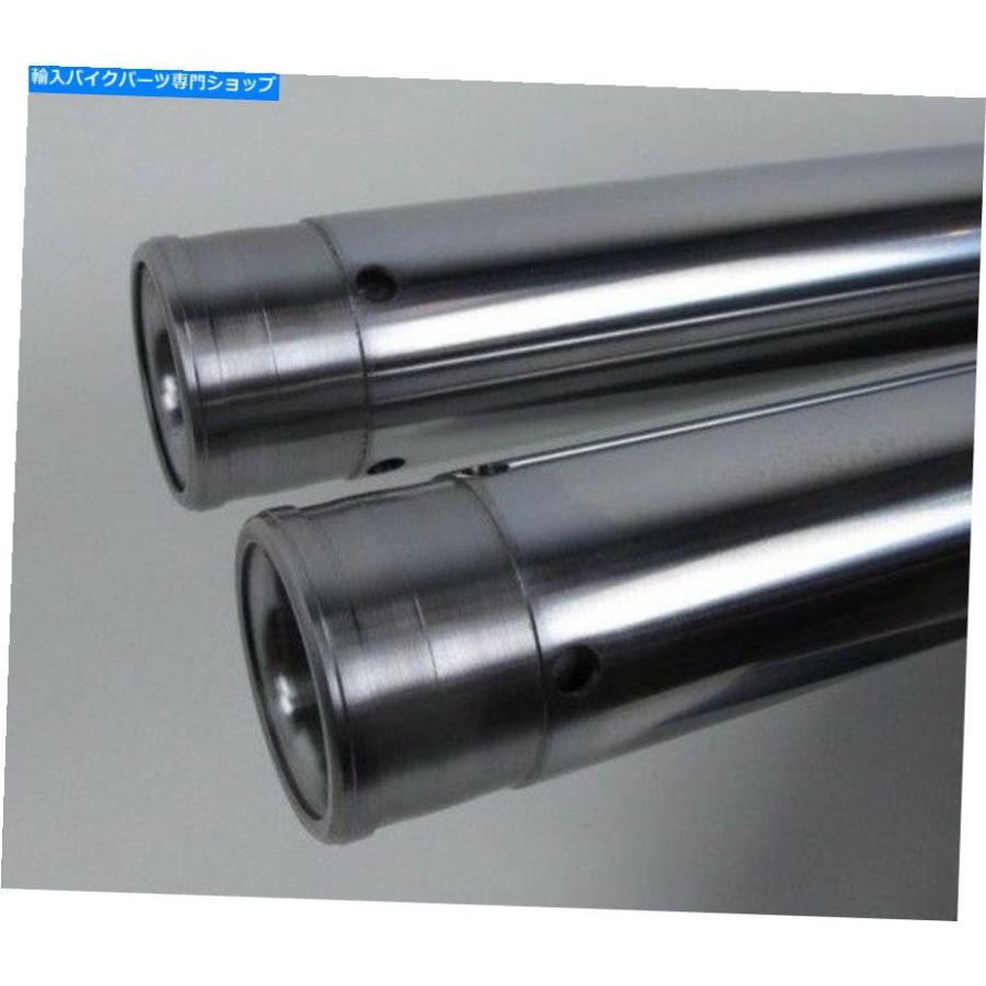 クロームパーツ スズキSV 650 2003-13新しい41mm x 588mmのフロントフォークチューブの支柱の足のペア Suzuki SV 650 2003-13 NEW 41mm X 588mm Pairの画像
