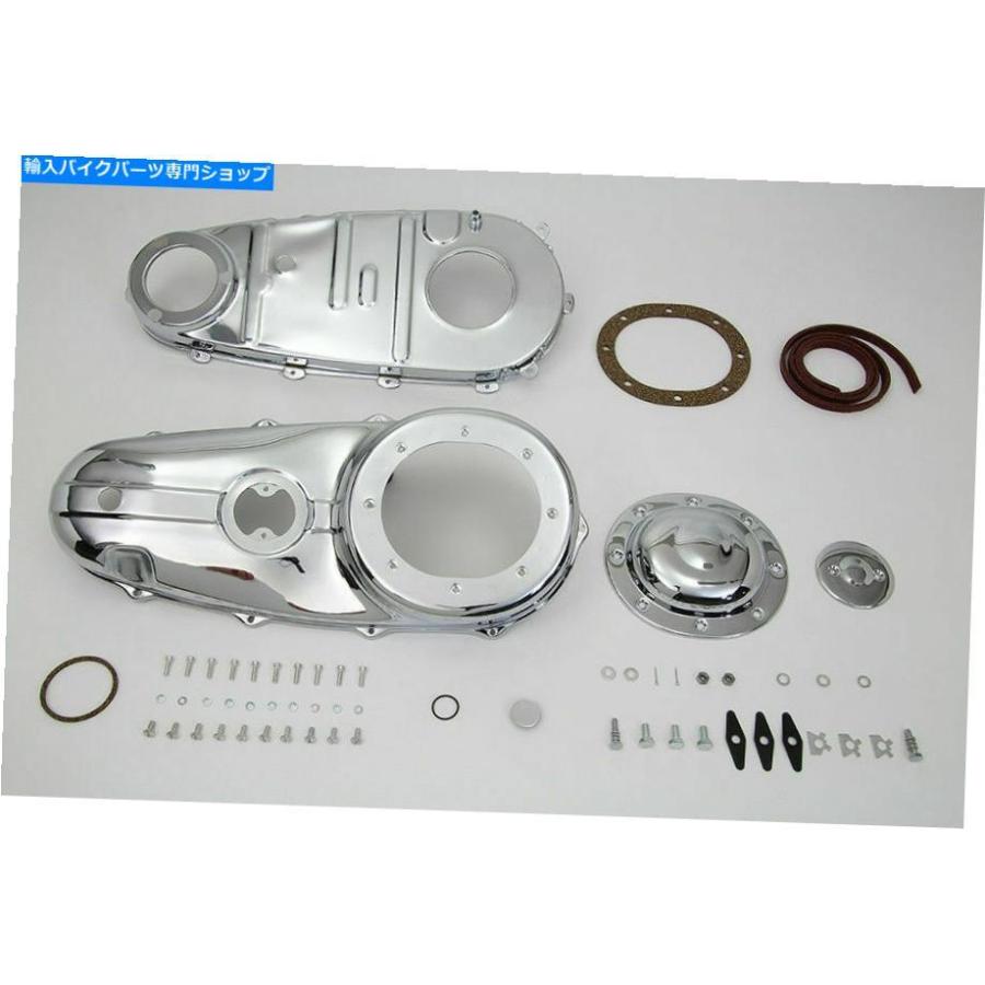 クロームパーツ V-Twinによるハーレーダビッドソン用クロムプライマリカバーキット Chrome Primary Cover Kit for Harley Davidson by V-Twin