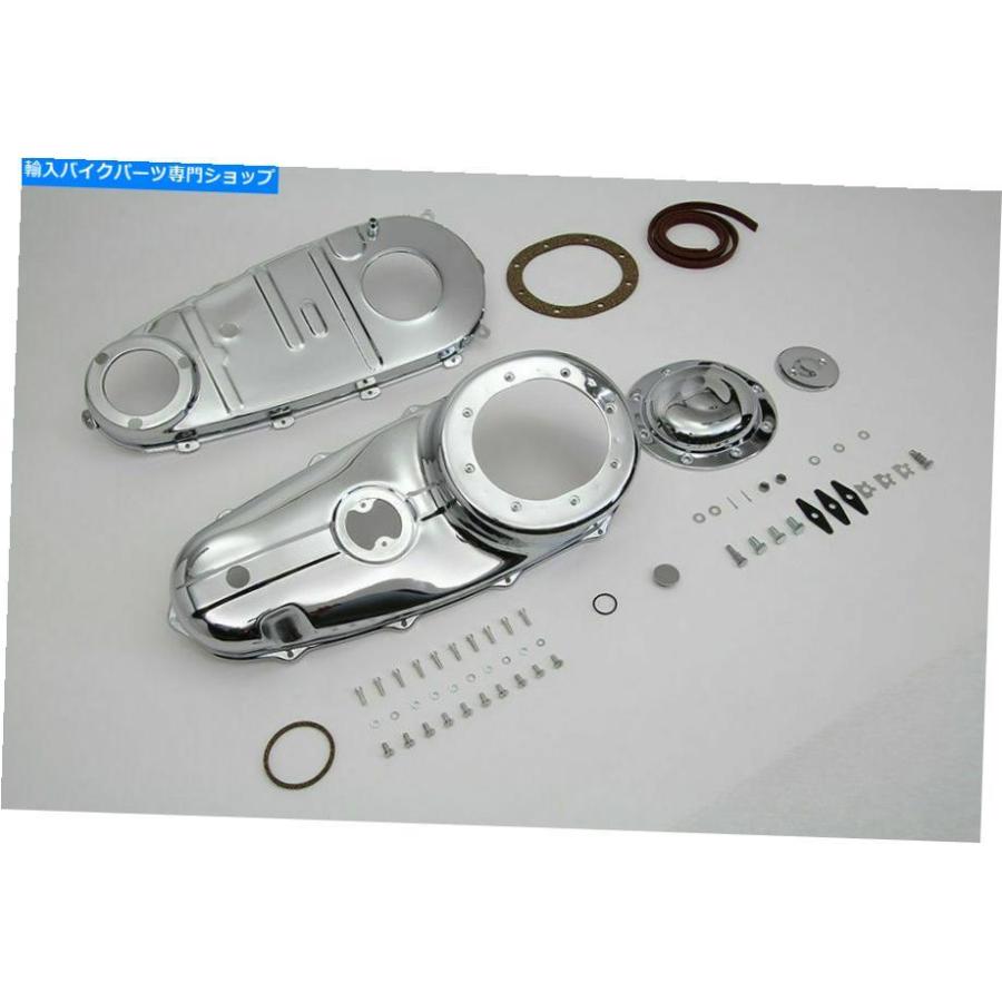 クロームパーツ V-Twinによるハーレーダビッドソン用クロムプライマリカバーキット Chrome Primary Cover Kit for Harley Davidson by V-Twinの画像