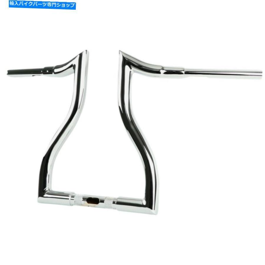 クロームパーツ La Choppers Chrome 14 \"FLT / H用ハンマーヘッドハンドルバーLA-7316-14 LA Choppers Chrome 14\" Hammerhead Handlebar for FLT/H |の画像