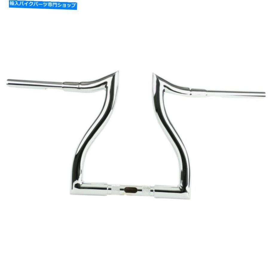 クロームパーツ LAチョッパクローム12 \"FLT / H用ハンマーヘッドハンドルバーLA-7316-12 LA Choppers Chrome 12\" Hammerhead Handlebar for FLT/H | L