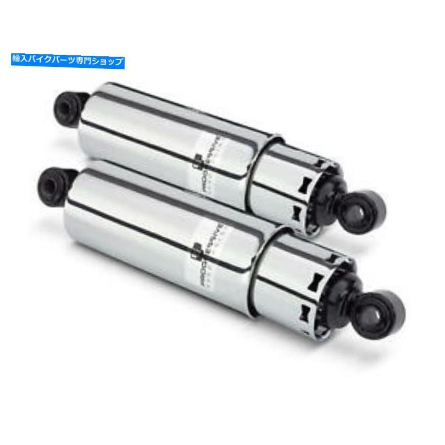 クロームパーツ 11 \"フルカバー412シリーズショッククロームプログレッシブ412-4041c 11\" Full Cover 412 Series Shocks Chrome Progressive 412-4041