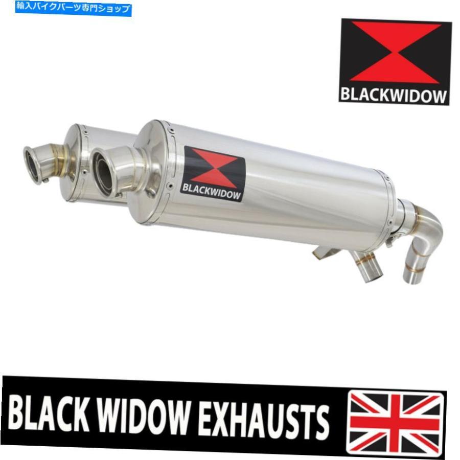 クロームパーツ ST1100 ST 1100パンヨーロッパの排気ステンレスサイレンサーマフラーオーバル400SS ST1100 ST 1100 Pan European Exhaust Stainless S