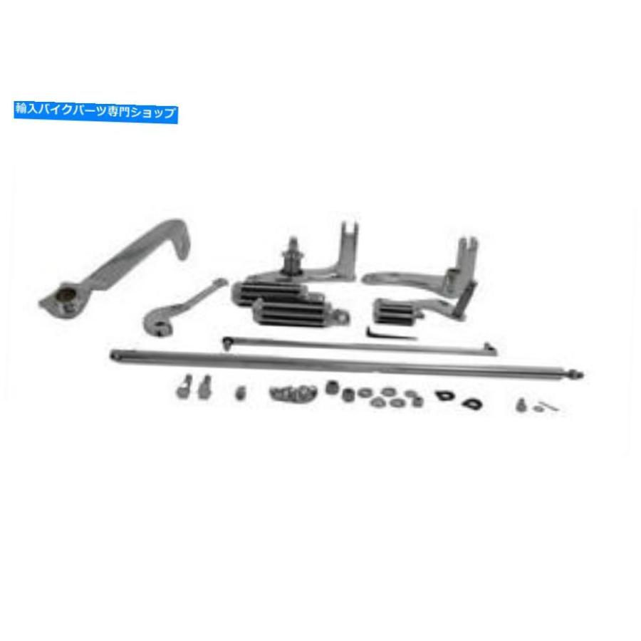 クロームパーツ フォワードコントロールキット、クロム FORWARD CONTROL KIT, CHROME