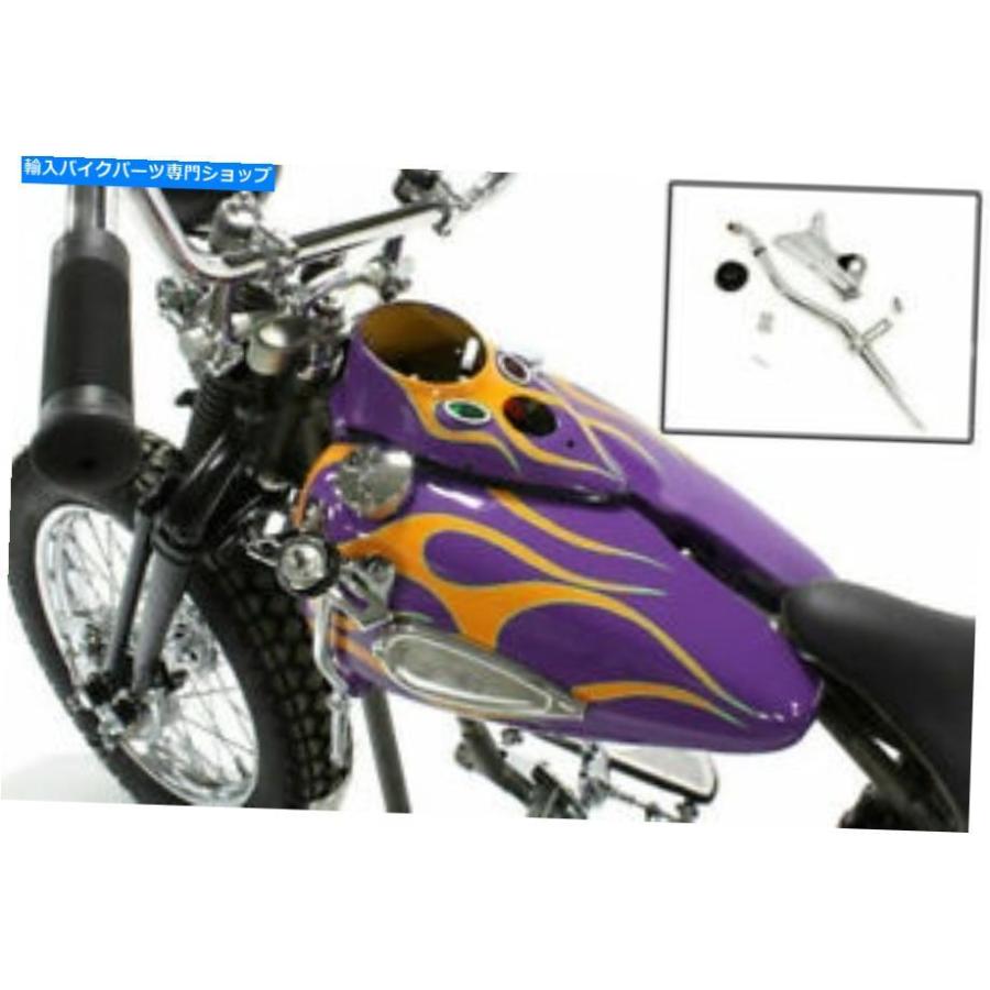 クロームパーツ V-Twinによるハーレーダビッドソン用クロム1936スタイルシフトレバーセット Chrome 1936 Style Shift Lever Set for Harley Davidson