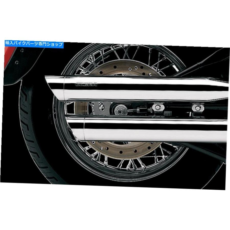クロームパーツ 1995-2011 HD FLドーリングジョード用ホット付きCOBRA 3インスリッジエンコロードスラー - オリジナルのタイトルを表示 1995-2011 HDの画像