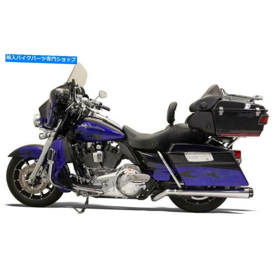 クロームパーツ Bassani Kanst Chrome Pseudo左サイドエンダラ1F49R-オリジナルのタイトルを表示する Bassani Xhaust Chrome Pseudo Left Side メガフ
