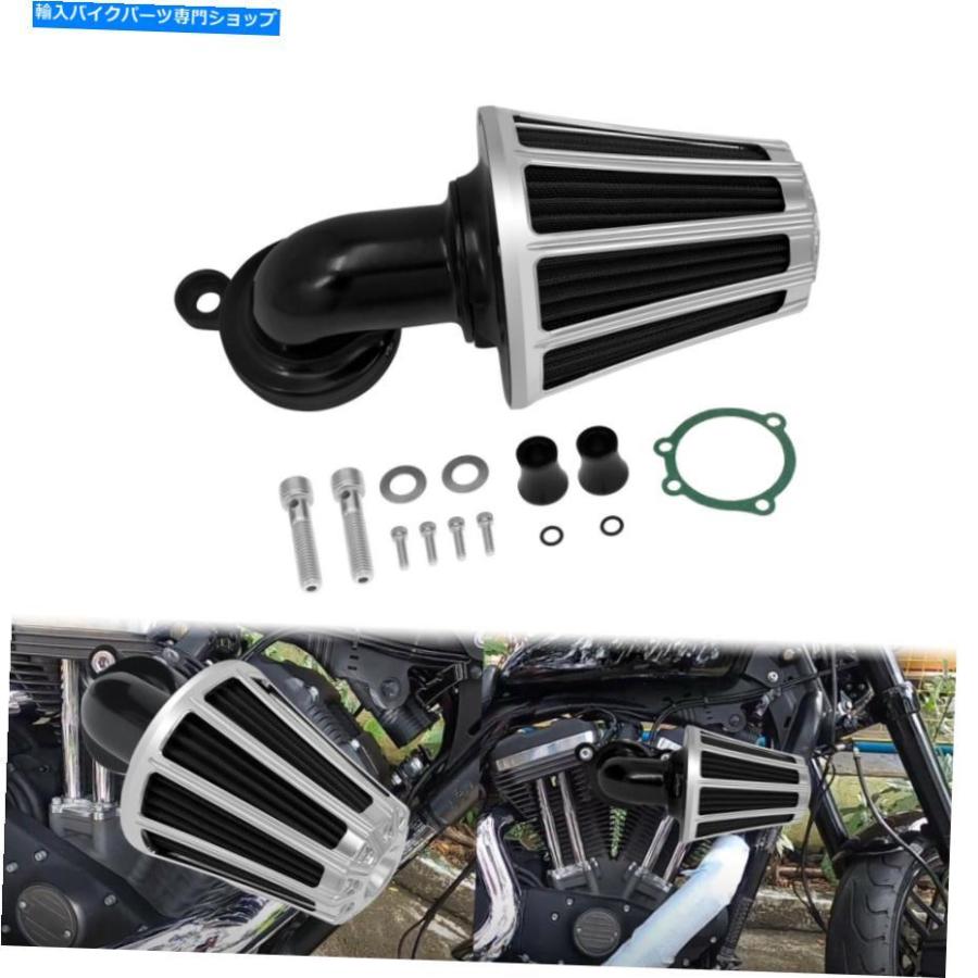 クロームパーツ Chrome Sucker CNCチェアクアーズスポーツスターXL 883 1200 2004-2021用 - オリジナルのタイトルを表示 Chrome Sucker CNC エアクリ