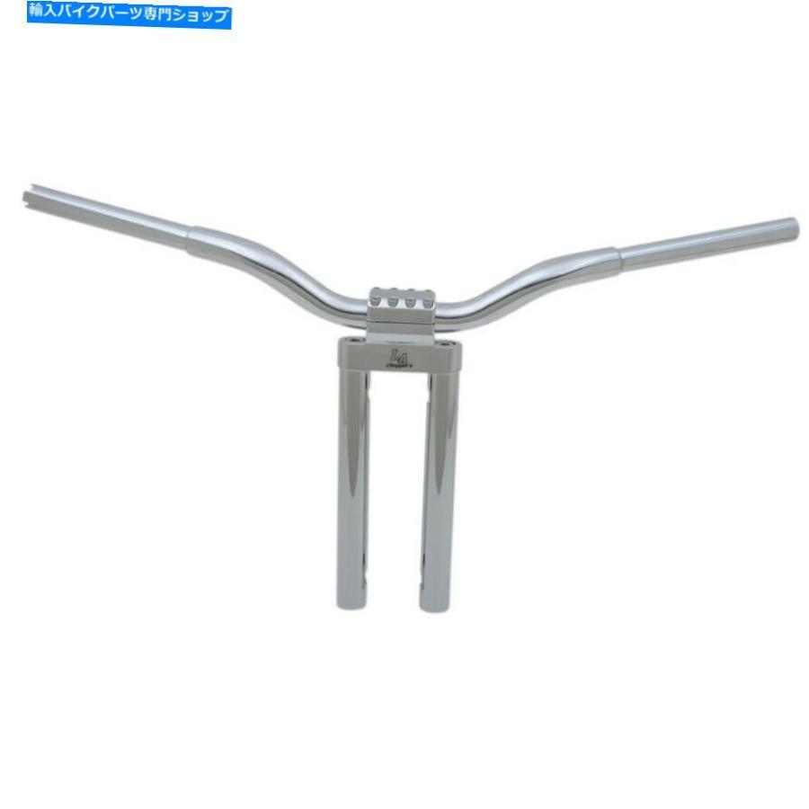 クロームパーツ La Choppers 1-1 / 4 \"Chrome 14\" Kage Fighter Tバーハンドルバーズ用ハーレイモデル LA Choppers 1-1/4\" Chrome 14\" Kage Fighter Tの画像