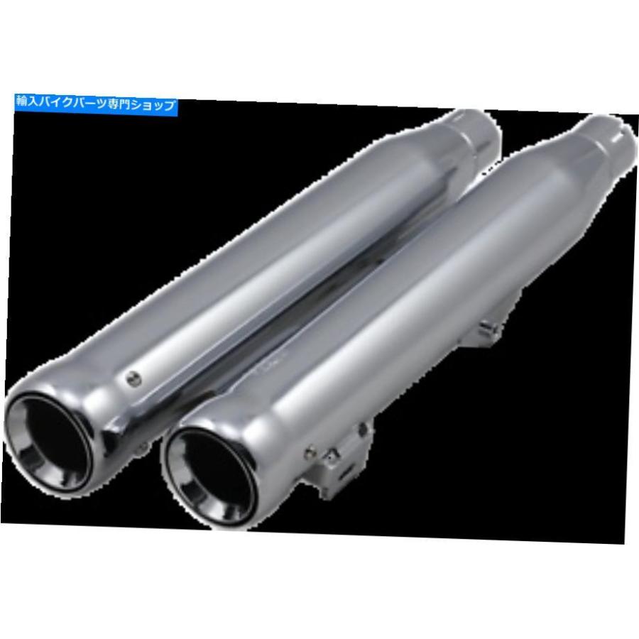 クロームパーツ COBRA 6049隣国の憎しみのマフラーChrome NHシリーズオートバイスリップオン Cobra 6049 Neighbor Hater Mufflers Chrome NH Series M