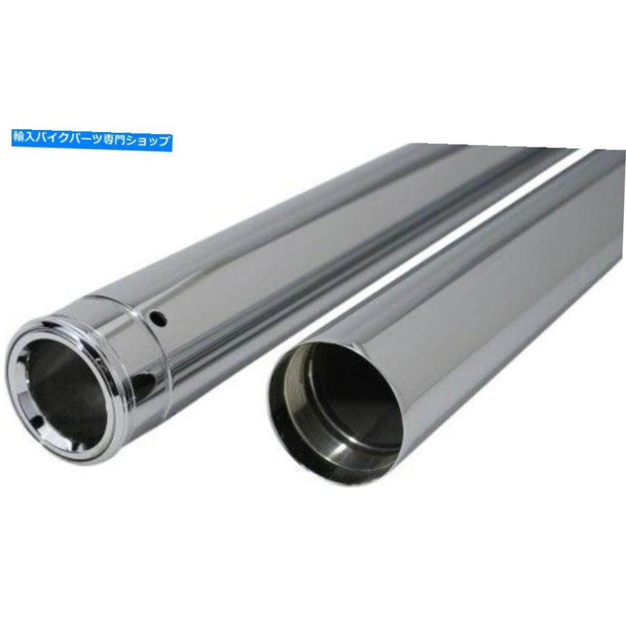 クロームパーツ DEW MFG 41 MMマークジョーコークローム32.25 \"T2006 47-7017 DS-220119-オリジナルタイトルを表示 Dew Mfg 41 mmフォークチューブシ"_1