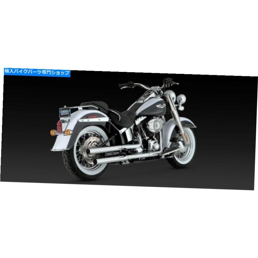 クロームパーツ VANCE＆HINESストレートショットパラマー07-17モールFLSTN FLS-オリジナルのタイトルを表示する Vance \u0026 Hines ストレートショット 排の画像