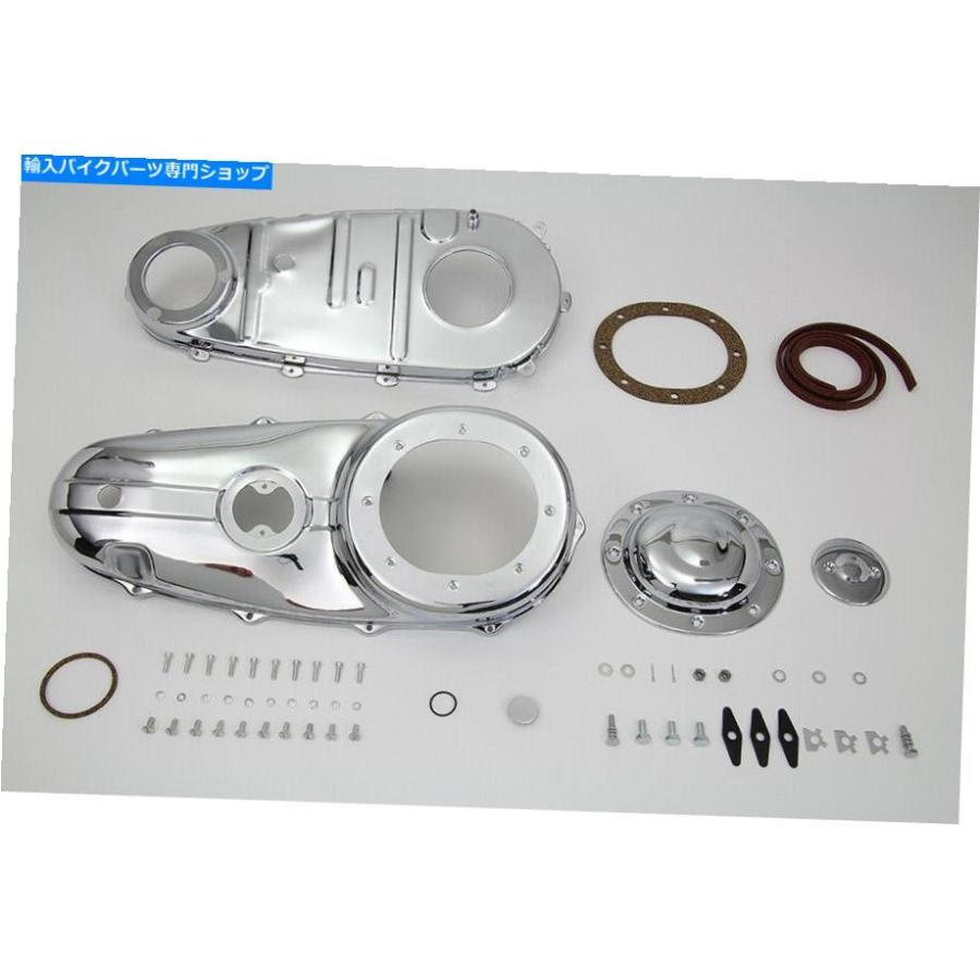 クロームパーツ Chrome Primary Cover Kitはハーレー - ダビッドソンにフィットします Chrome Primary Cover Kit fits Harley-Davidson
