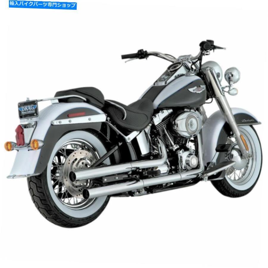 クロームパーツ VANCE＆HINESクロージストシケットスリッサン=カラー07-17 FLSTN FLS - オリジナルのタイトルを表示 Vance \u0026 Hines クローム ストレーの画像