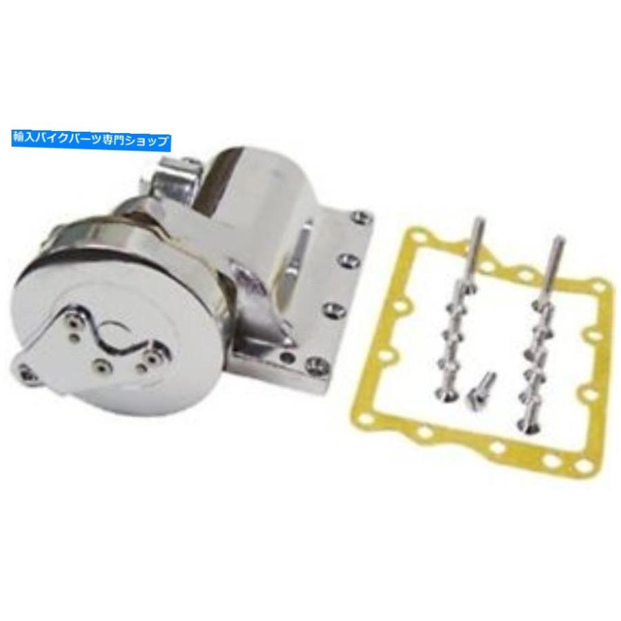 クロームパーツ 52-79ハーレー4スピードトランスミッション34799-65 70550用クロームラチェットトップアセンブリ Chrome Ratchet Top Assembly For 52