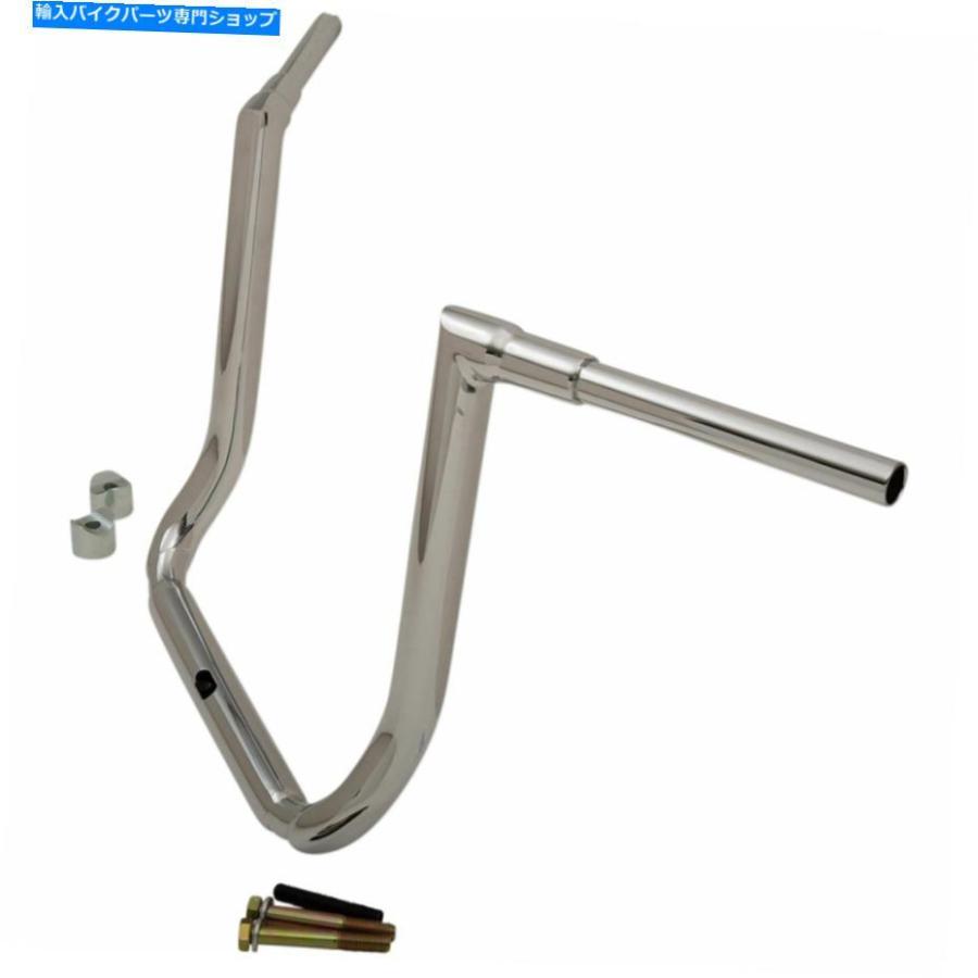 クロームパーツ La Choppers Chrome 16 \"Grande Twin Peaksハンドルバーfor flht LA-7364-16 LA CHOPPERS CHROME 16\" GRANDE TWIN PEAKS HANDLEBAR FOの画像