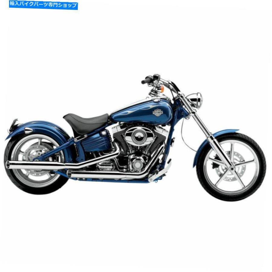 クロームパーツ COBRA CHROME 3「マフラーズのスリャッシュ・カットスリップ・ビレット・チップ・ハーレー07-16 FXST FLSTC Cobra Chrome 3\" Slash Cu